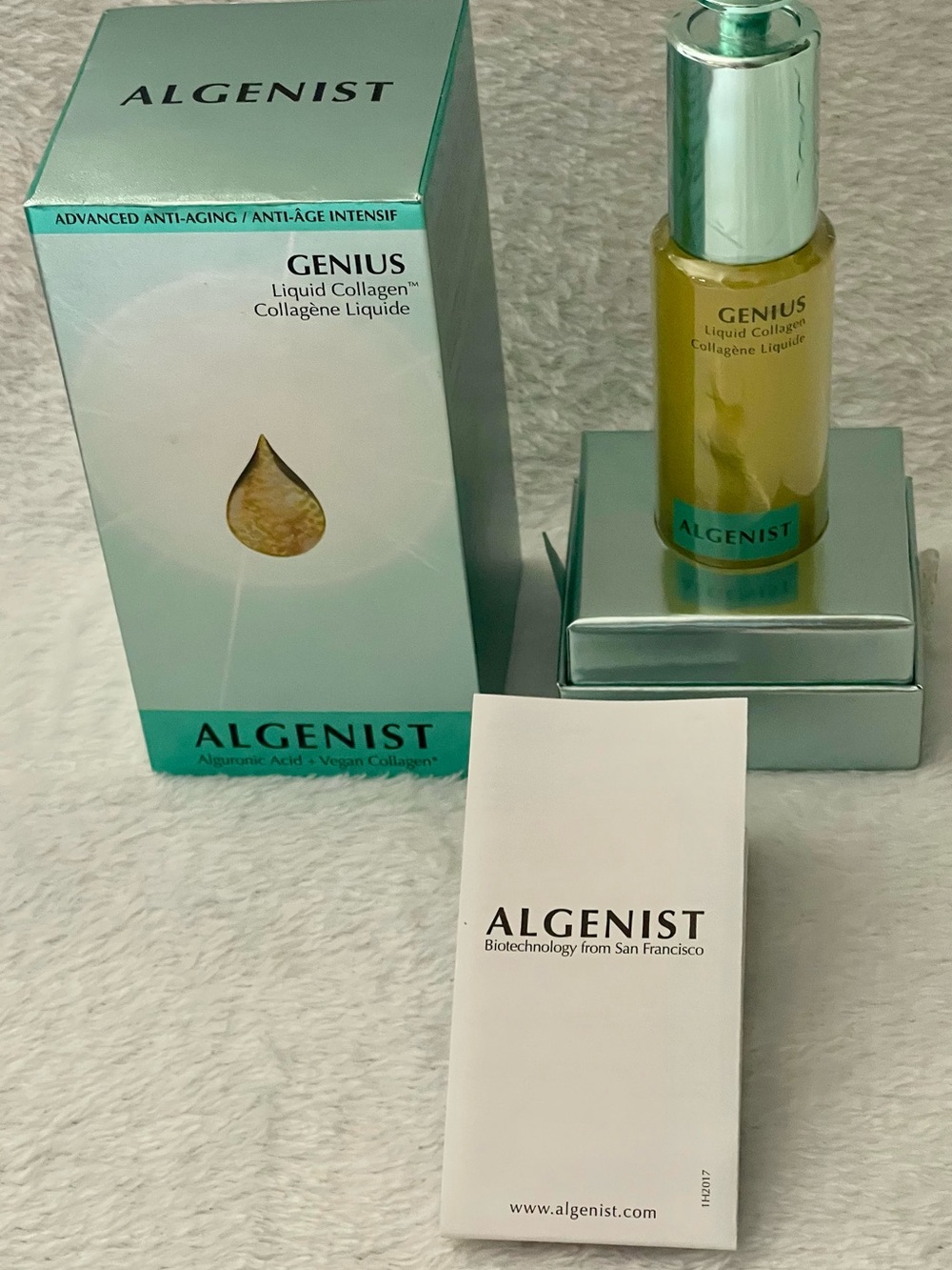 ALGENIST GENIUS LIQUID COLLAGEN 1 fl. oz./30 ml NIB